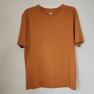 Uniqlo 100% Cotton Short Sleeve  Shirt L NEW